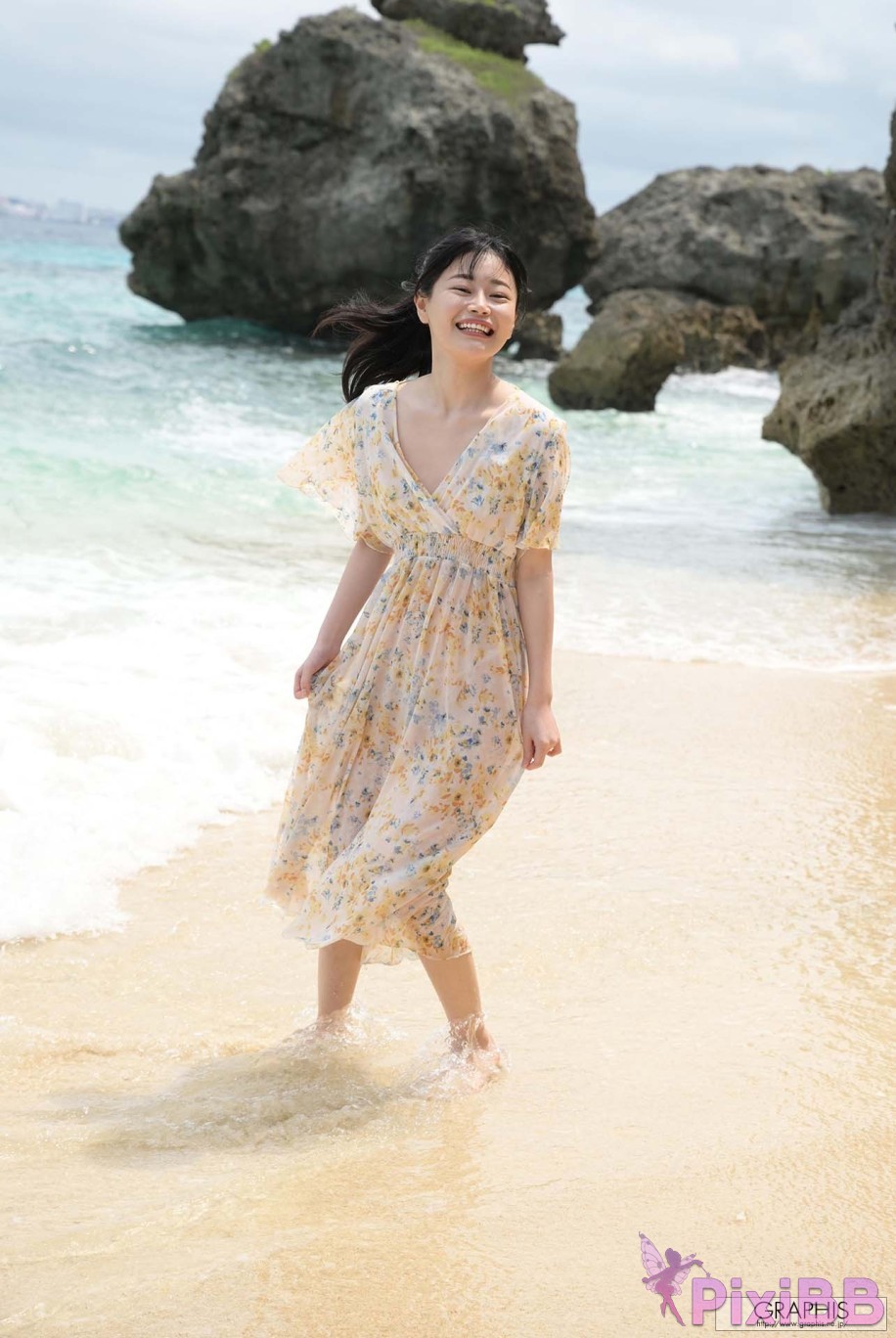 JP Uta Hibino Graphis Gals Refreshing Smile PixiBB.COM 004