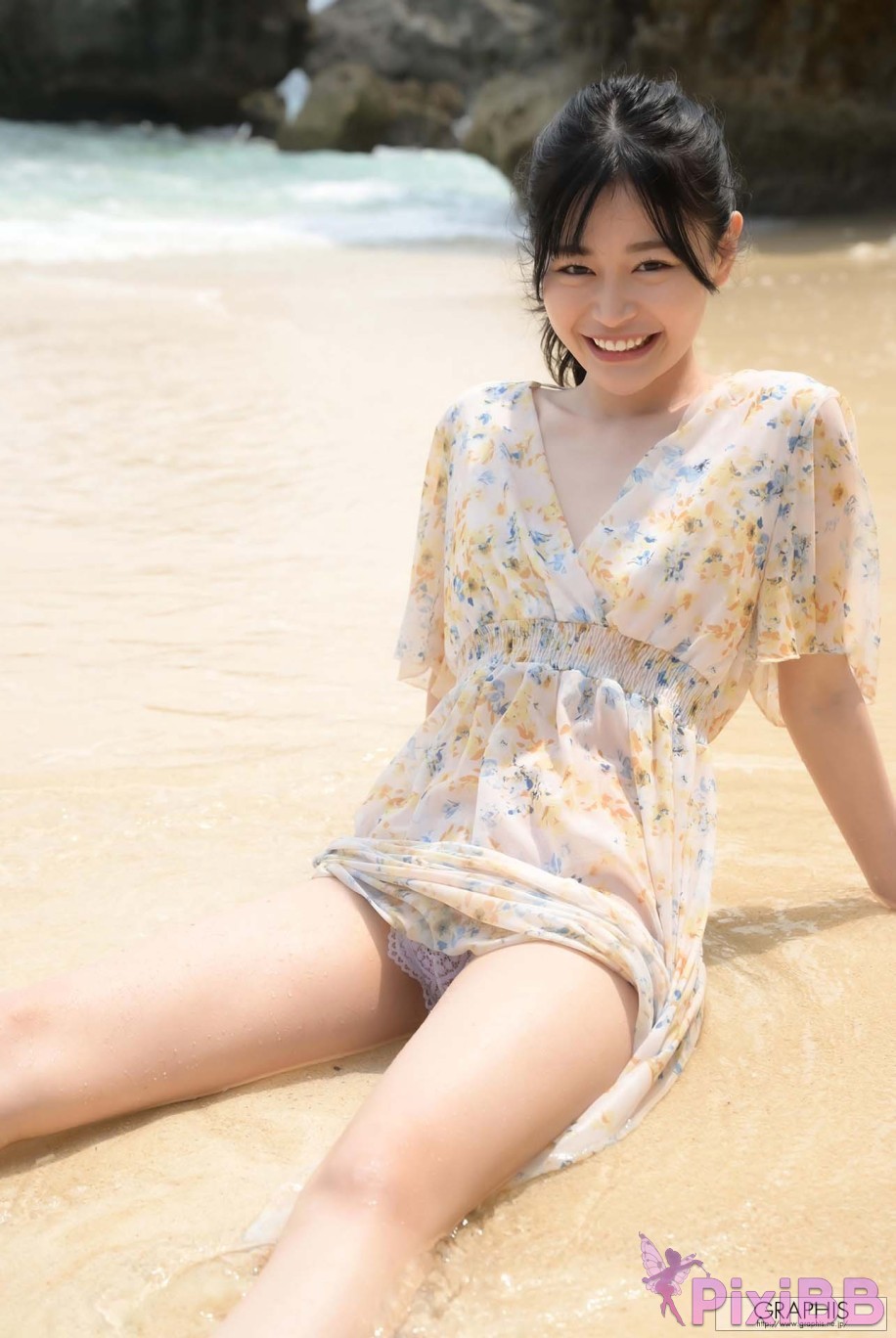 JP Uta Hibino Graphis Gals Refreshing Smile PixiBB.COM 006