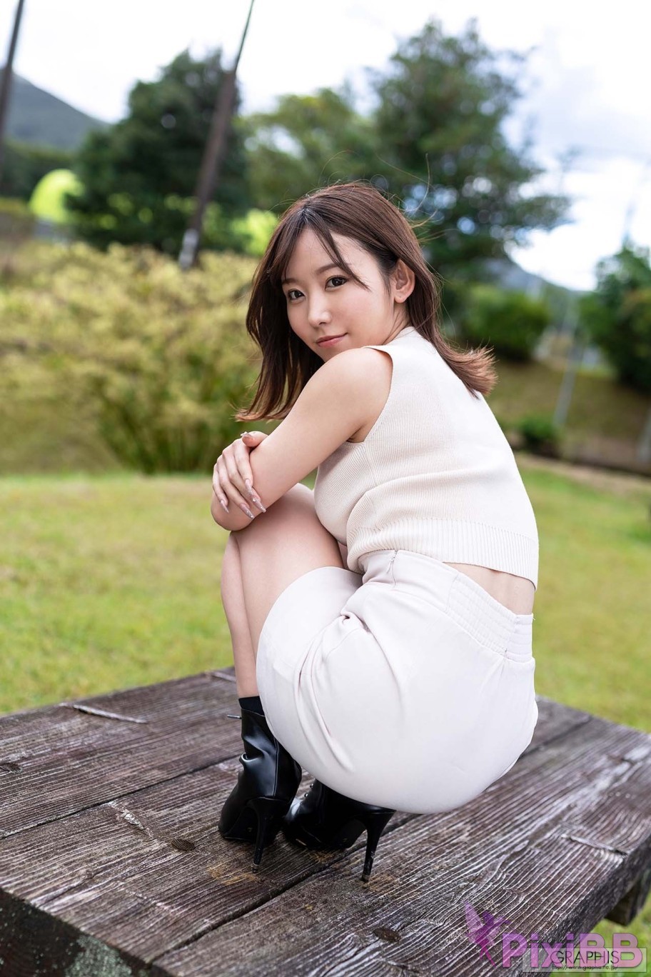 Japanese Idol Nanashima Mai Graphis Gals No.563 Rainbow PixiBB.COM 059