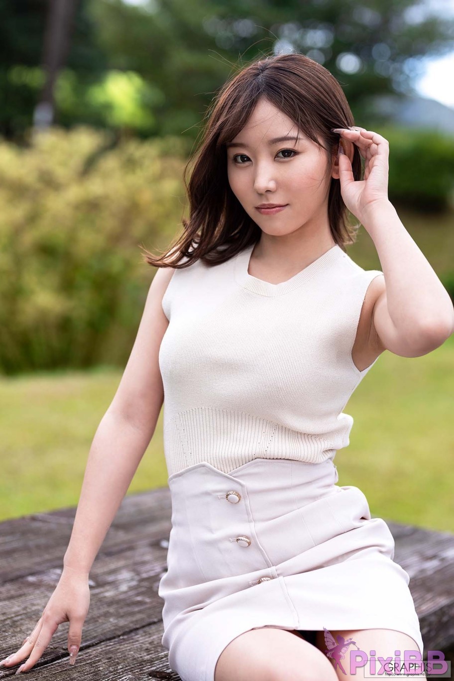 Japanese Idol Nanashima Mai Graphis Gals No.563 Rainbow PixiBB.COM 060