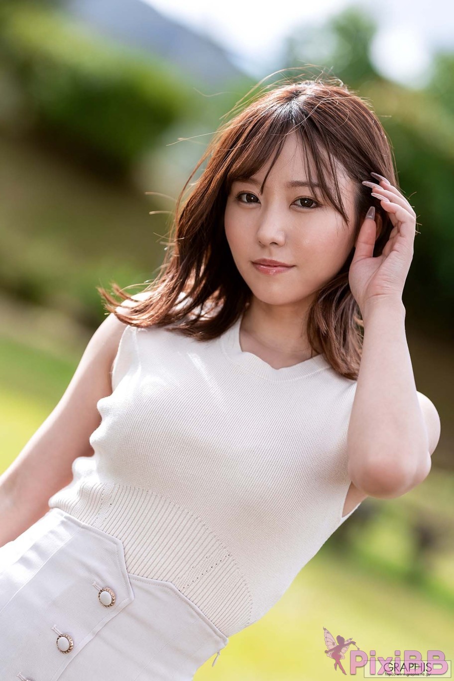 Japanese Idol Nanashima Mai Graphis Gals No.563 Rainbow PixiBB.COM 064