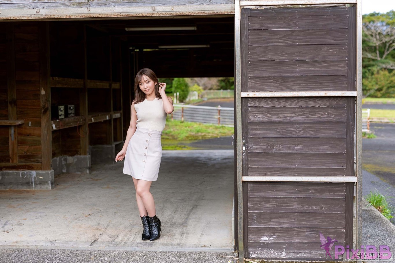 Japanese Idol Nanashima Mai Graphis Gals No.563 Rainbow PixiBB.COM 065