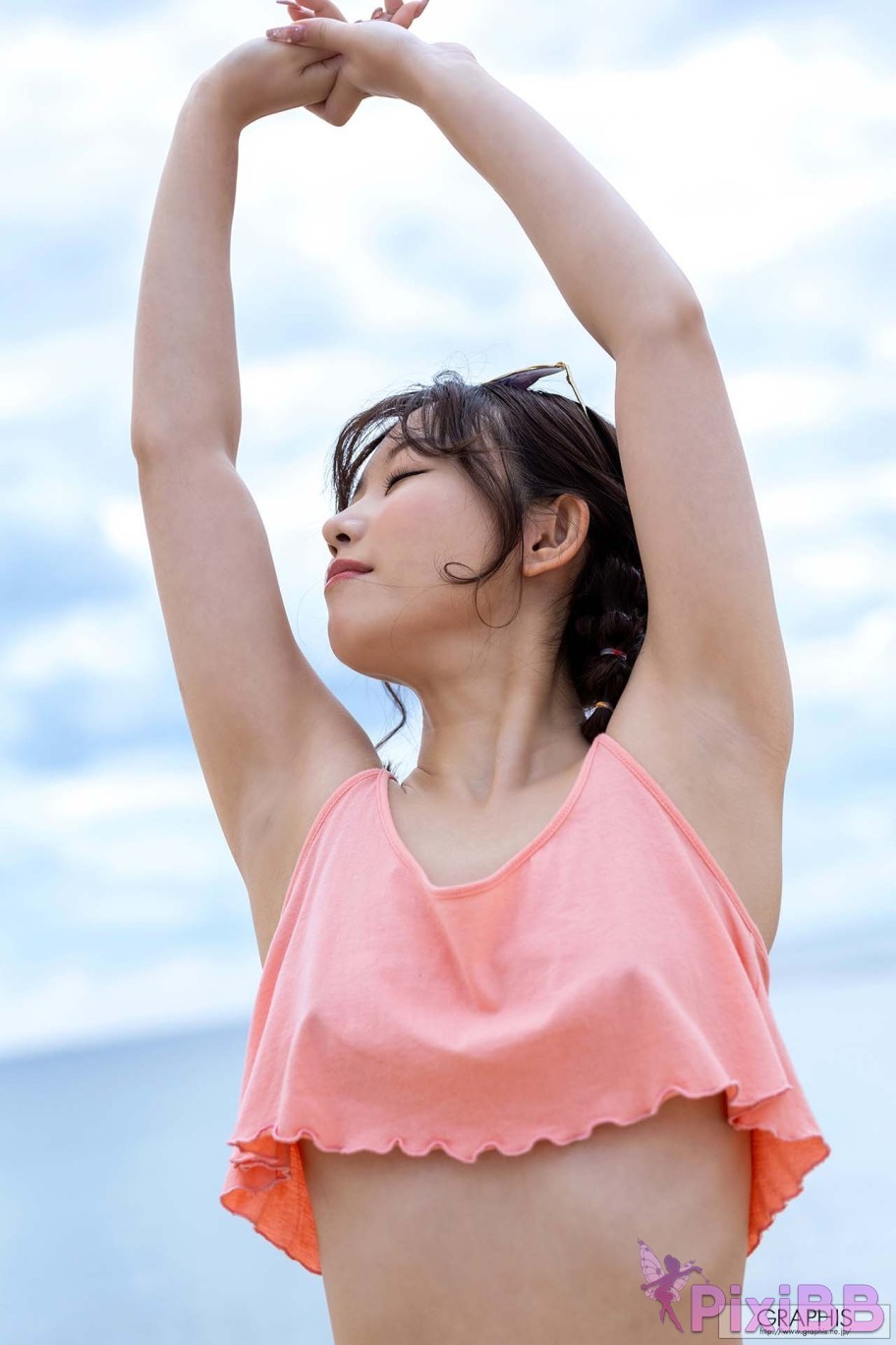 Japanese Idol Nanashima Mai Graphis Gals No.563 Rainbow PixiBB.COM 105